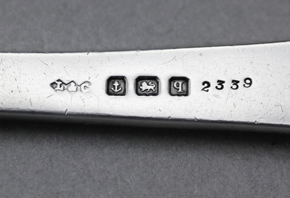 Rare Liberty & Co Arts and Crafts Silver Spoon - Bernard Cuzner, Artists' Spoons, Simon Moore
